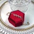 14K Solid Rose Gold Diamond Bracelet SS4004