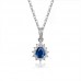 Pear Sapphire & Diamond Classic Necklace SS2019