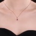 Pear Ruby & Diamond 14K Gold Necklace SS2018