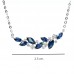 Marquise Sapphire & Diamond Necklace SS2032