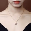 Morganit Ve Pırlanta Rose Altın Kolye SS2021