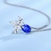 Oval Sapphire & Marquise Diamond Necklace SS2026