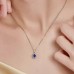 Blue Sapphire & Diamond Classic Necklace SS2022