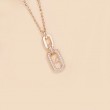 14K Gold Diamond Chain Design Necklace SS2031