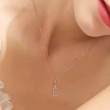 14K Gold Diamond Chain Design Necklace SS2031