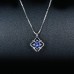 Natural Sapphire & Diamond Vintage Necklace SS2012