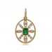 Natural Emerald & Baguette Diamond Necklace SS2011