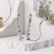 Kuyruklu Yıldız Pırlanta Altın Climber Küpe SS3031