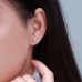 Rose Gold Diamond Effect Earrings SS3008