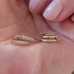 Huggie Hoop 14K Solid Gold Earrings SS3034
