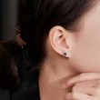 Safir Ve Baget Pırlantalı Tasarım Küpe SS3018