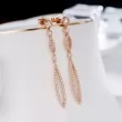 0.47 Carat Natural Diamond Gold Earrings SS3007