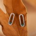 Cabochon Emerald & Diamond Gold Earrings SS3008