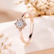 0.30 Carat Vintage Diamond Solitaire Ring 