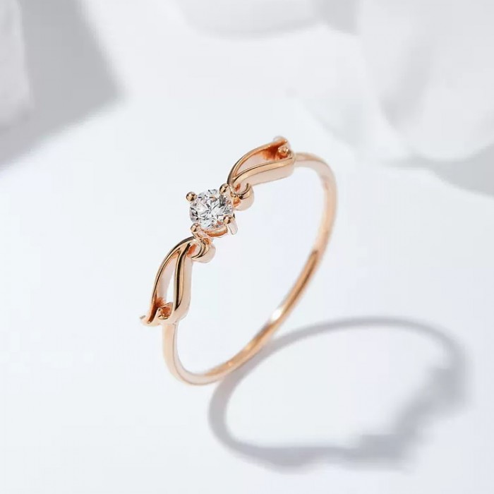 Angelium Diamond Solitaire Engagement Ring SS0299 Angelium Diamond Solitaire Engagement Ring SS0299