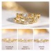 Rococo Diamond Yellow Gold Ring SS0203