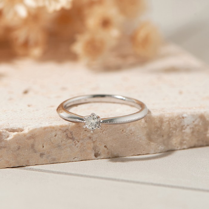 SI2 D Color Diamond Solitaire Ring SS0291 SI2 D Color Diamond Solitaire Ring SS0291