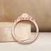 Pear Drop Cut Diamond Engagement Ring 