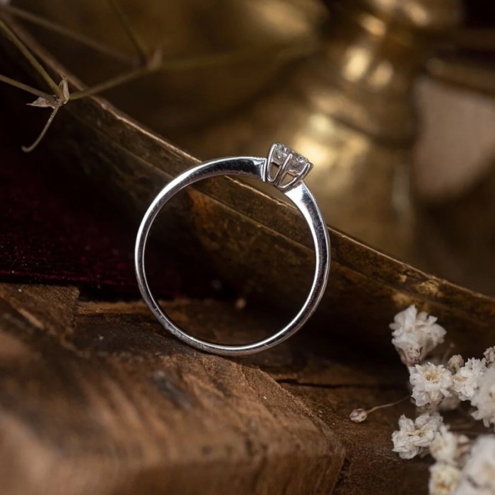 0.40 Carat Diamond Solitaire Engagement Ring SS0295 0.40 Carat Diamond Solitaire Engagement Ring SS0295