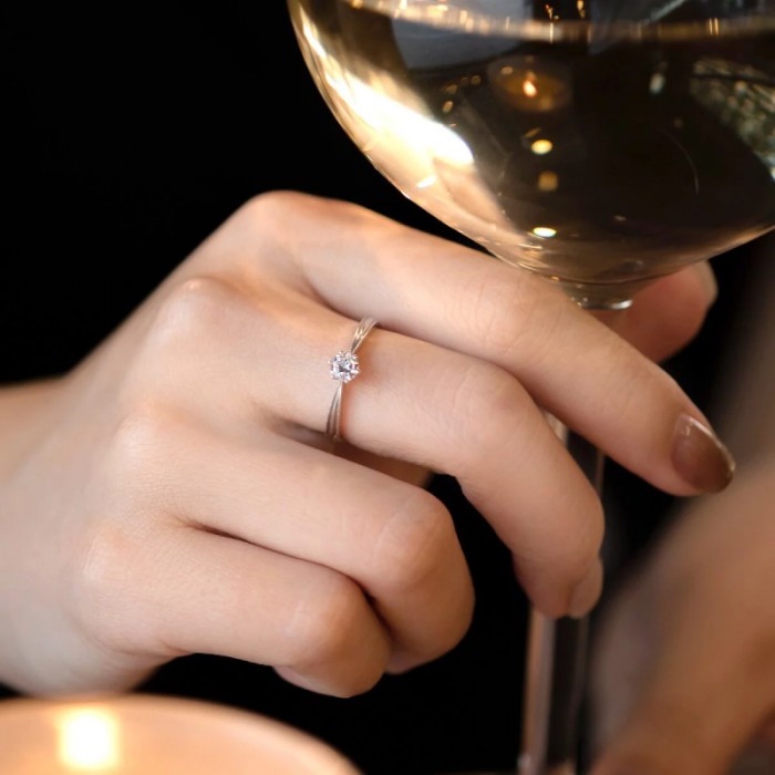 0.40 Carat Diamond Solitaire Engagement Ring SS0295 0.40 Carat Diamond Solitaire Engagement Ring SS0295