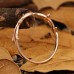 Minimal Leaf Diamond Gold  Ring SS0074