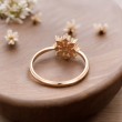 Prenses Pırlantalı Özel Tasarım Yüzük SS0137