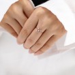 Prenses Pırlantalı Özel Tasarım Yüzük SS0137