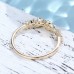 Inspired  Diamond Yellow Gold Ring SS0043
