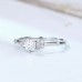 Cluster Vintage Engagement Diamond Ring SS0016