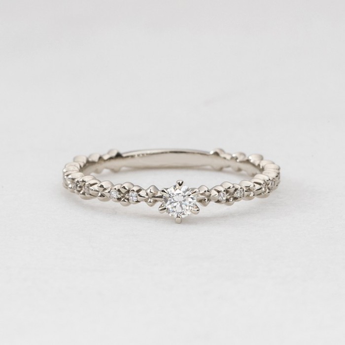 Cronos Diamond Solitaire Engagement Ring SS0304 Cronos Diamond Solitaire Engagement Ring SS0304
