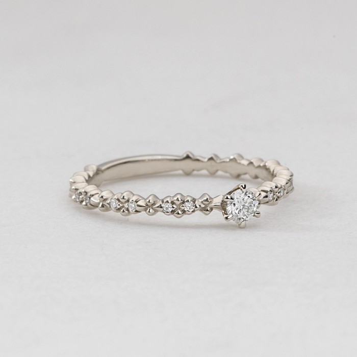 Cronos Diamond Solitaire Engagement Ring SS0304 Cronos Diamond Solitaire Engagement Ring SS0304