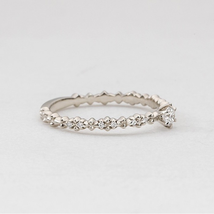 Cronos Diamond Solitaire Engagement Ring SS0304 Cronos Diamond Solitaire Engagement Ring SS0304