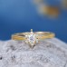 Snowflake Diamond Solitaire Ring HRD Certificate SS0073