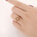 Diamond 14K Solid Yellow Gold Ring SS0140