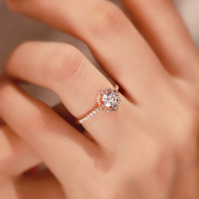 Vintage Tektaş Yüzük HRD Sertifikalı Pırlanta SS0228