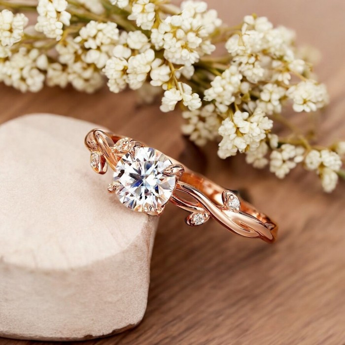 Ivy Design GIA Certificate Diamond Ring SS0363