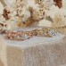 Ivy Leaf Diamond Gold Engagement Ring 