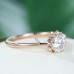 Rose Gold Engagement Diamond Ring SS0011