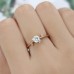 Rose Gold Engagement Diamond Ring SS0011