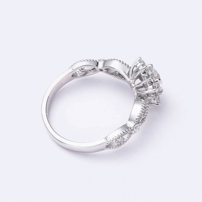 Kartanesi Tasarım Pırlanta Vintage Yüzük 