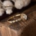 Diamond Vintage Ring 14K Yellow Gold SS0209
