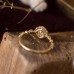 Diamond Vintage Ring 14K Yellow Gold SS0209