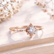 0.36 CT Vintage Tasarım Pırlanta Tektaş Yüzük SS0010