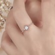 0.36 CT Vintage Tasarım Pırlanta Tektaş Yüzük SS0010