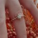 Vintage Style Diamond Engagement Ring SS0010