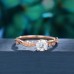 0.44 Carat Diamonds Vintage Leaf Ring SS0193