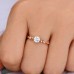 0.44 Carat Diamonds Vintage Leaf Ring SS0193