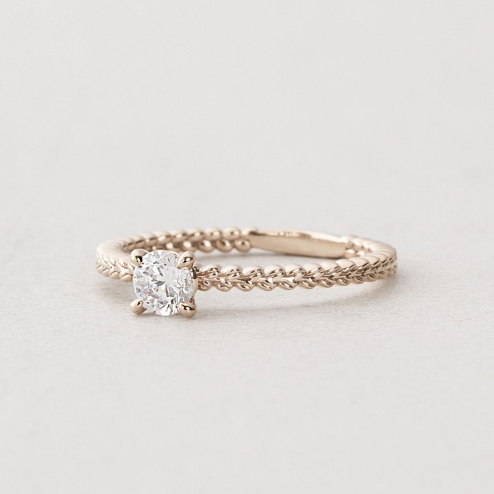Virgo Design Diamond Solitaire Ring SS0214 Virgo Design Diamond Solitaire Ring SS0214
