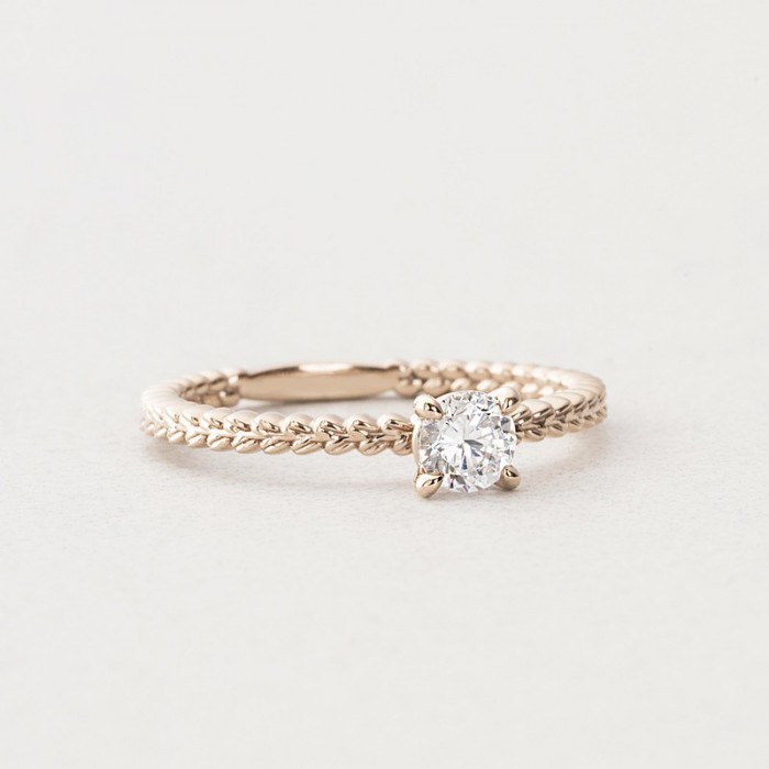 Virgo Design Diamond Solitaire Ring SS0214 Virgo Design Diamond Solitaire Ring SS0214