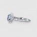 Aquamarine & Diamond Vintage Style Ring SS0334